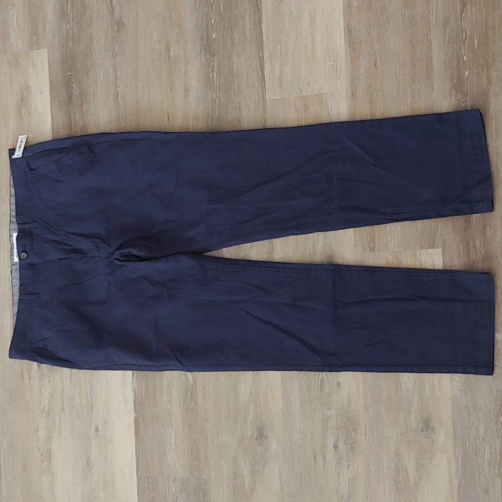 NWT Amazon Essentials Classic Fit Navy Chino Pants Size 40X32